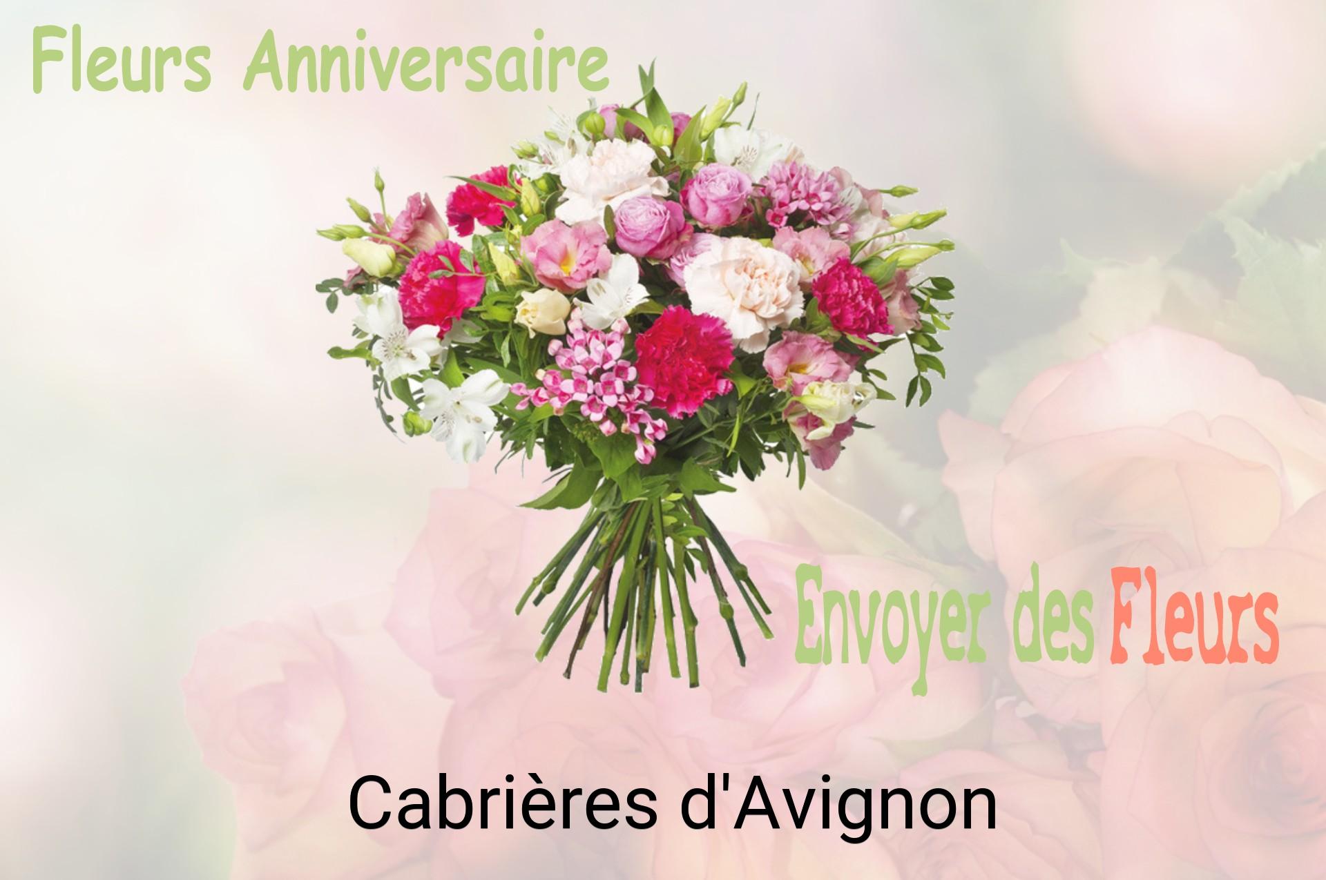 Bouquet de fleurs d’anniversaire livré à Cabrières-d'Avignon