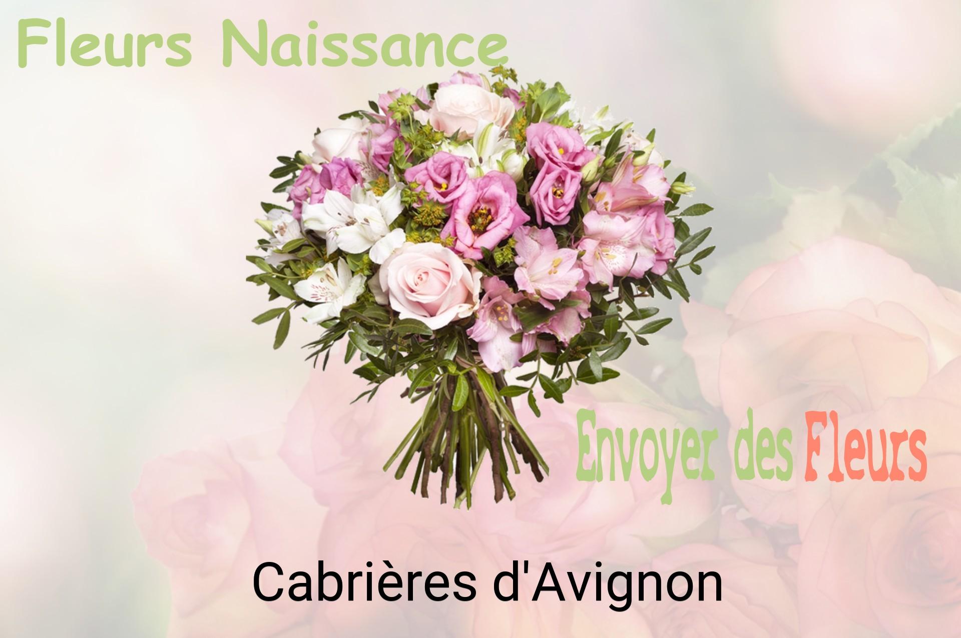 Bouquet de fleurs de naissance livré à Cabrières-d'Avignon